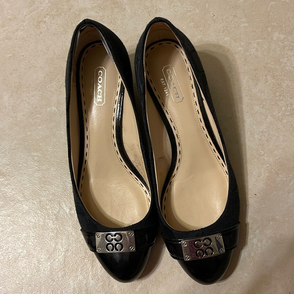 Coach Meryl Cap Top Wedge Heels